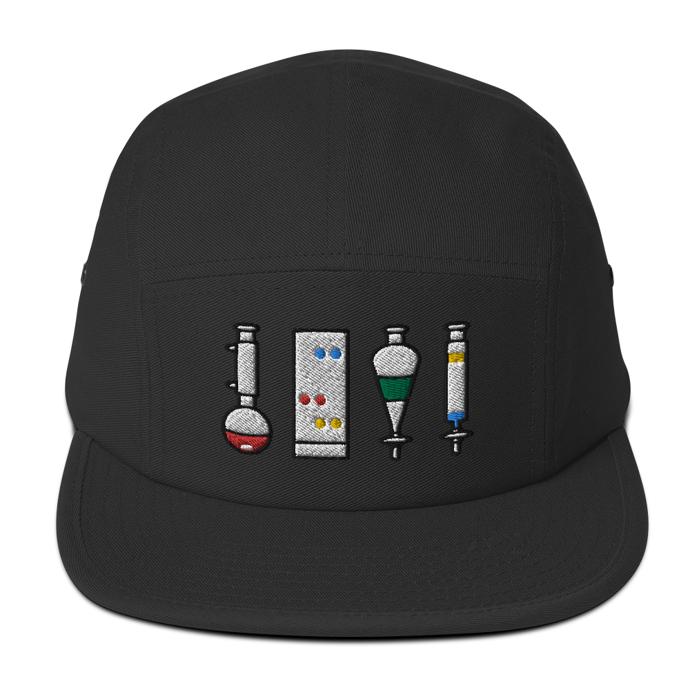 Five Panel Cap w/ OChem Lab Design