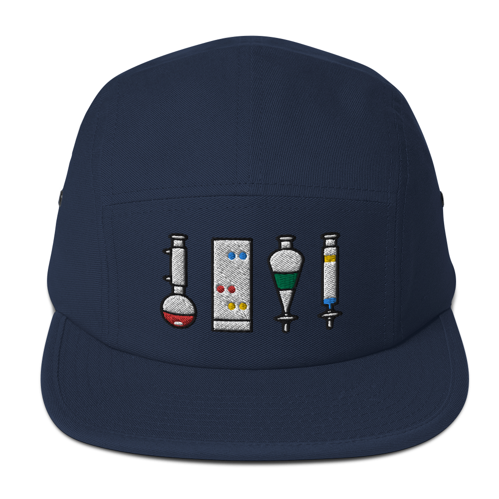 Five Panel Cap w/ OChem Lab Design