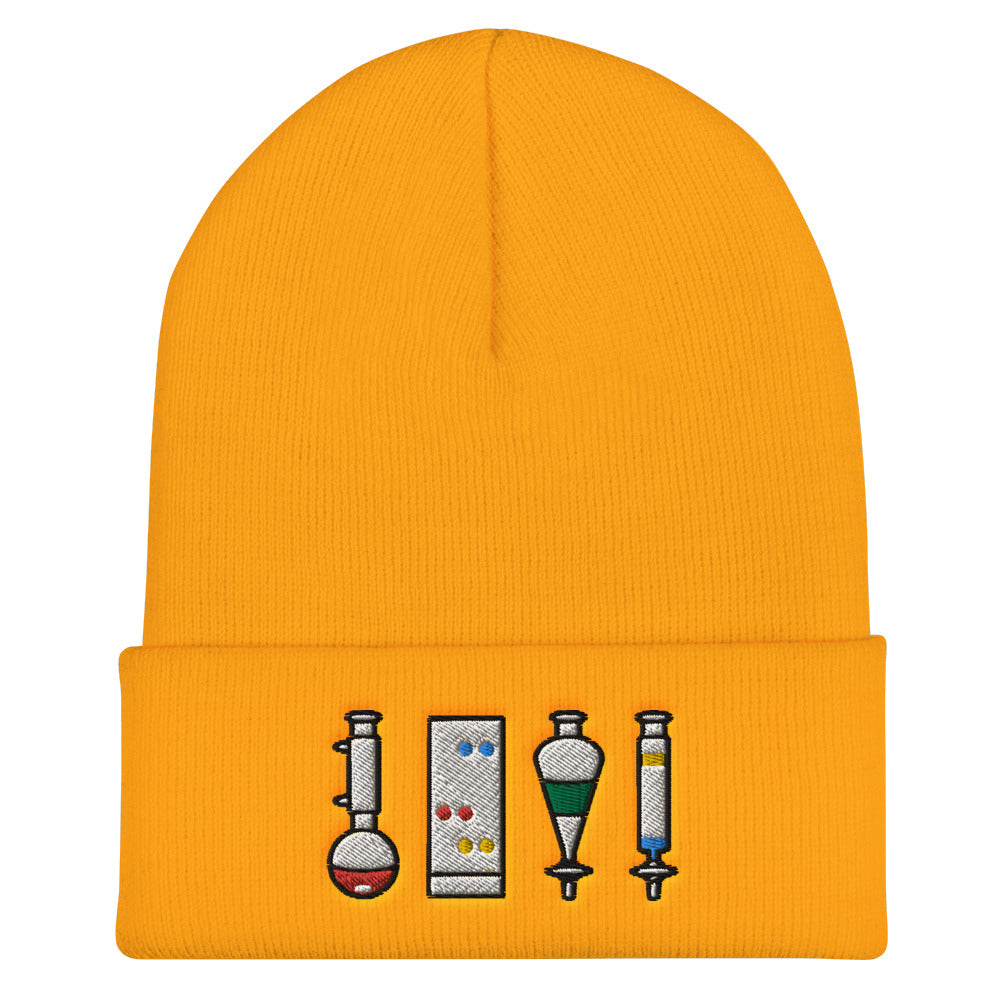 Organic Chemistry Laboratory Cuffed Beanie