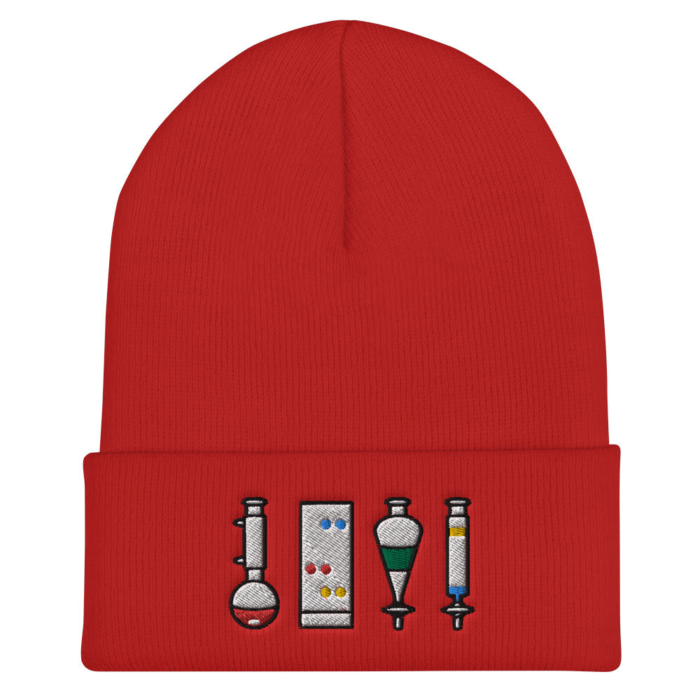 Organic Chemistry Laboratory Cuffed Beanie