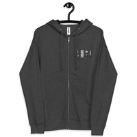 Organic Chemistry Laboratory embroidered on a Zip Up Hoodie