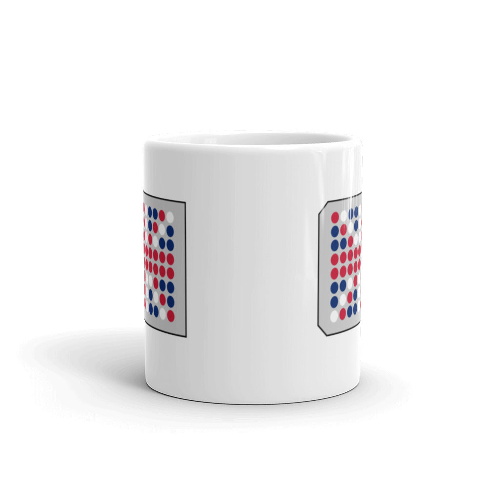 UK Flag in a 96-Well Plate Mug