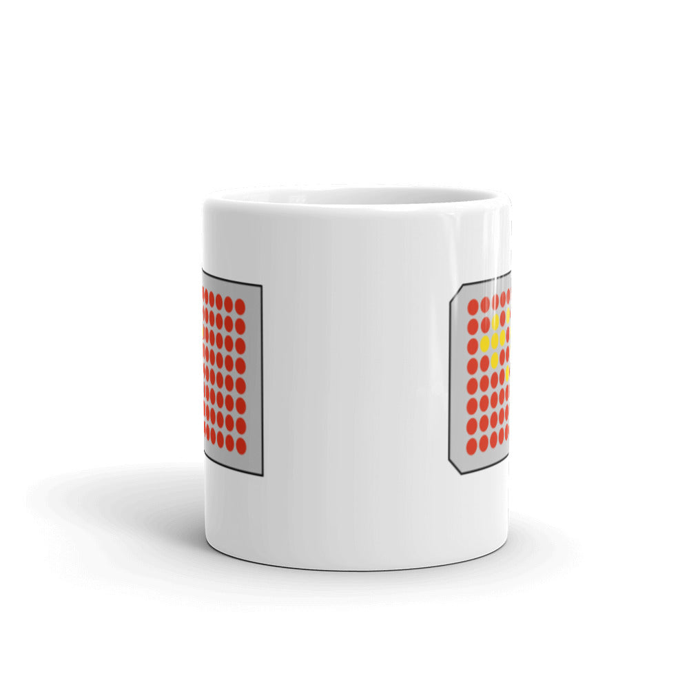 China Flag in a 96-Well Plate Mug