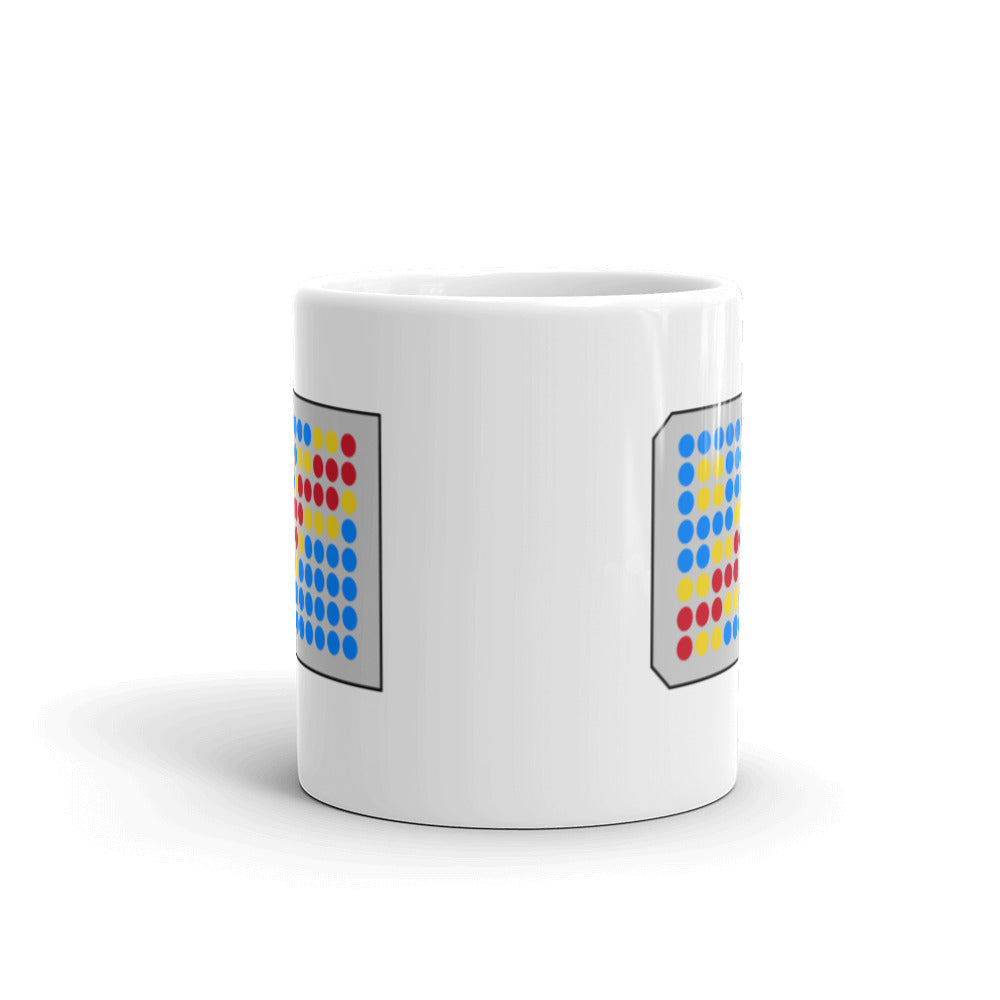 Democratic Republic of the Congo Flag in a 96-Well Plate Mug