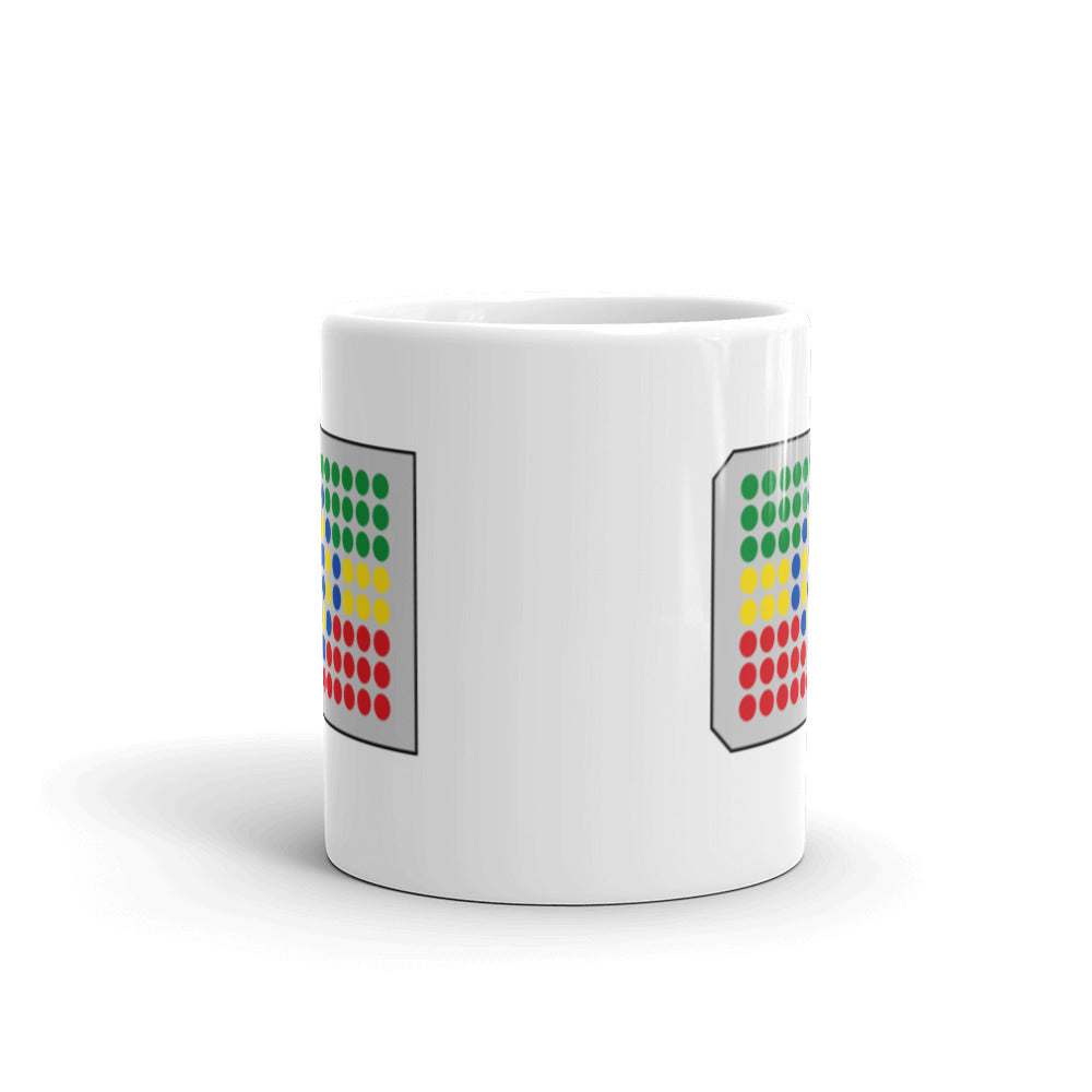 Ethiopia Flag in a 96-Well Plate Mug