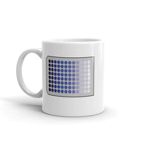 Biochemistry Mug - Serial Dilution in a 96-Well Plate (Blue)