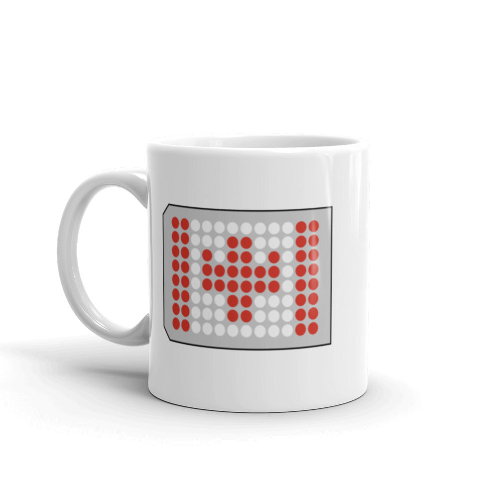 Canada Flag in a 96-Well Plate Mug