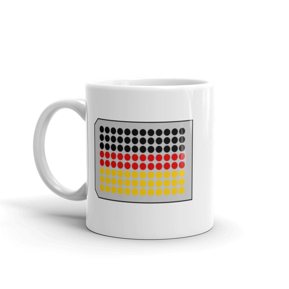 Germany Flag in a 96-Well Plate Mug