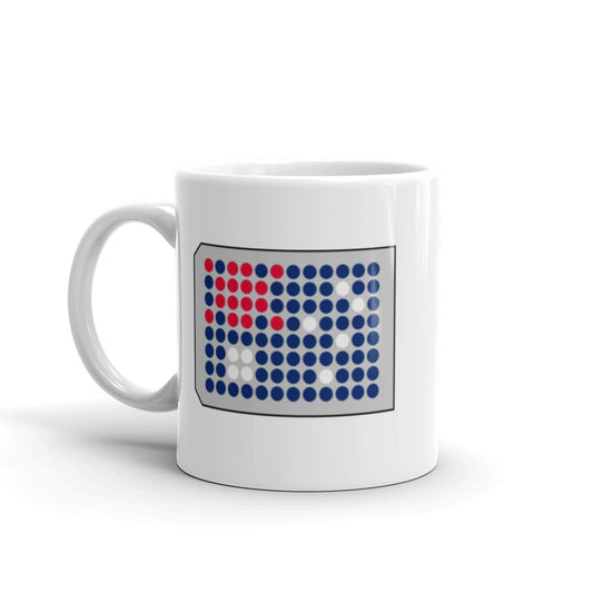 Australia Flag in a 96-Well Plate Mug