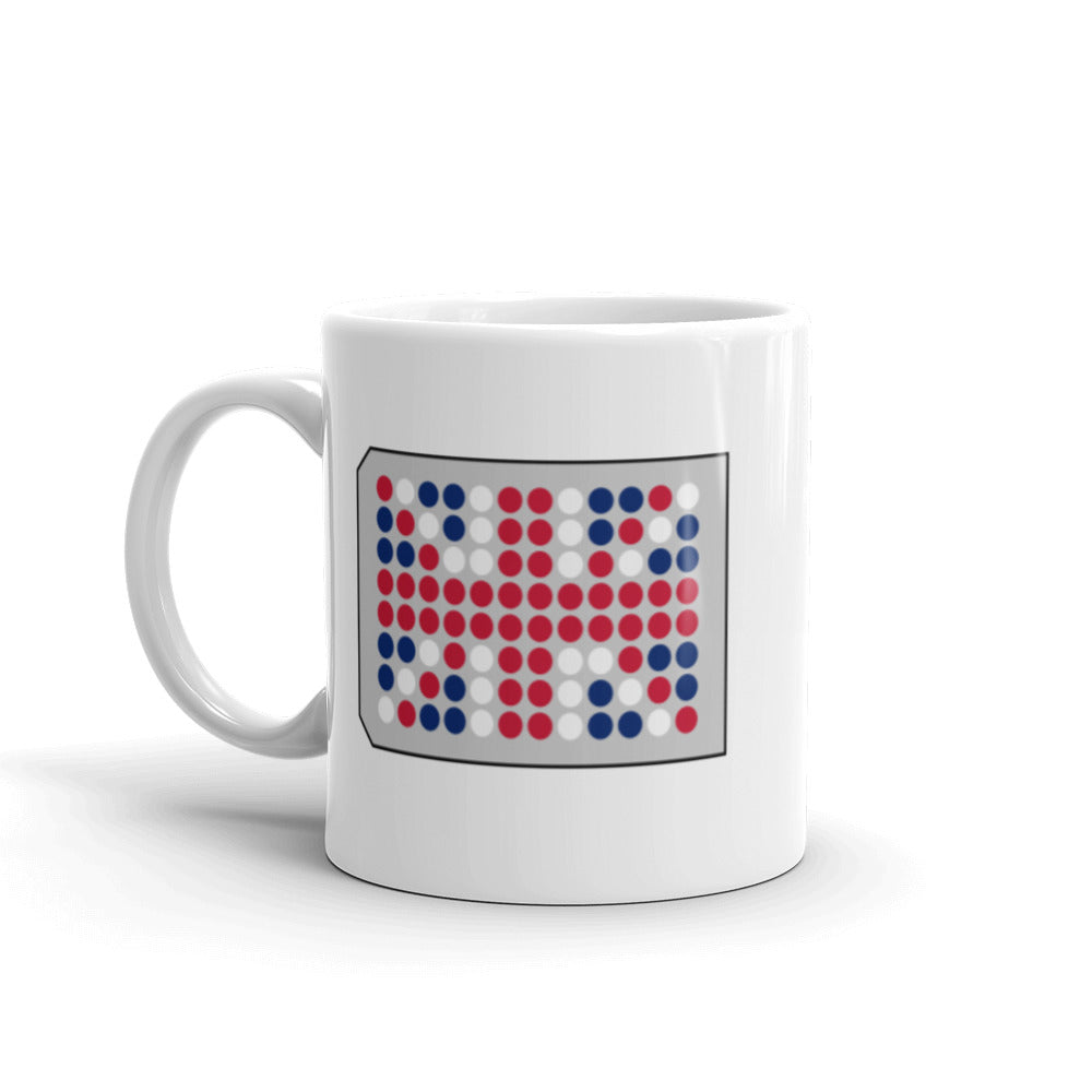 UK Flag in a 96-Well Plate Mug