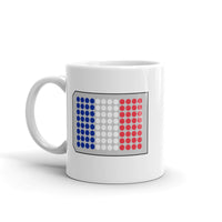 France Flag in a 96-Well Plate Mug