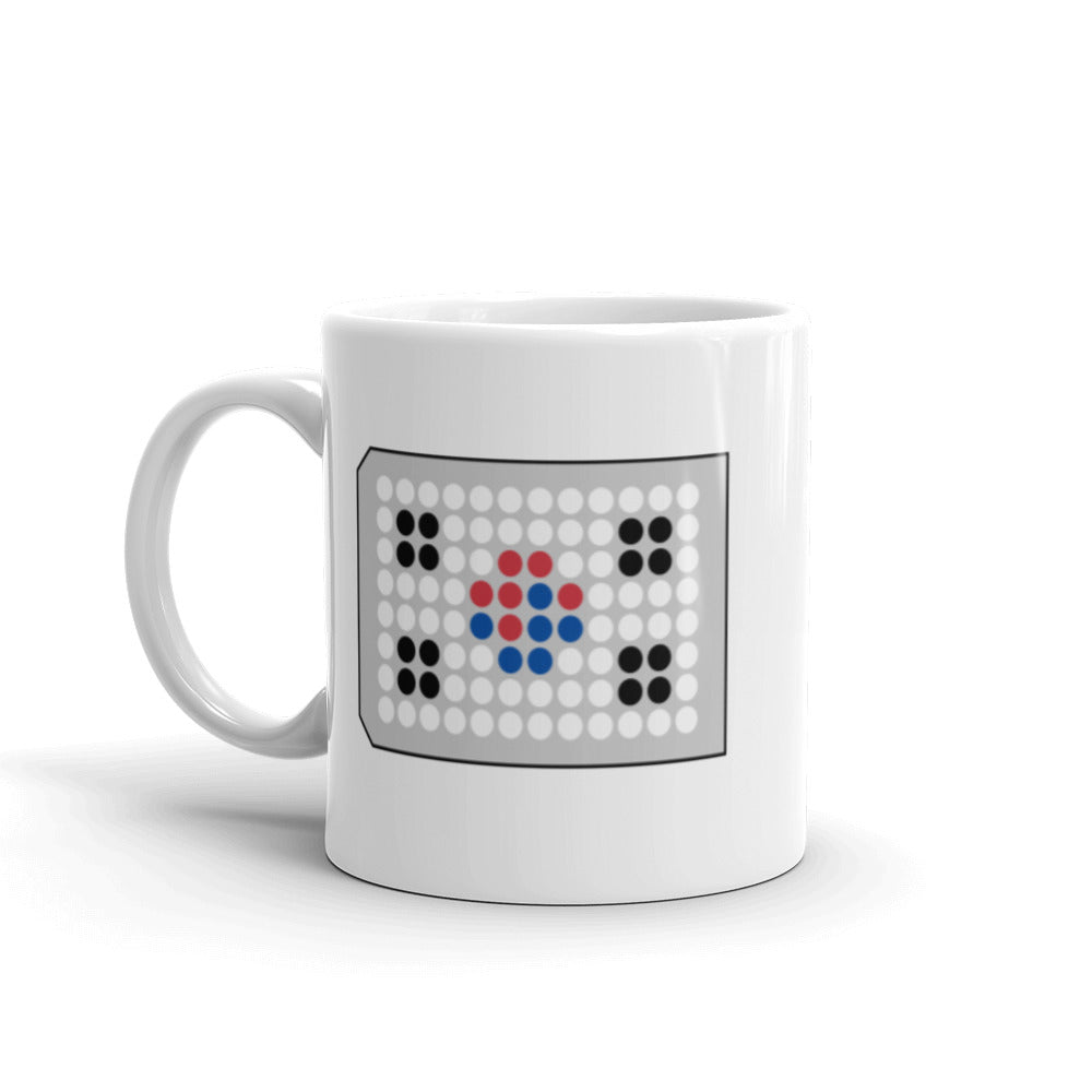 South Korea Flag in a 96-Well Plate Mug