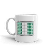 Nigeria Flag in a 96-Well Plate Mug