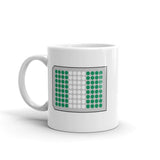 Nigeria Flag in a 96-Well Plate Mug