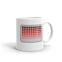 Biochemistry Mug - Serial Dilution in a 96-Well Plate (Red)