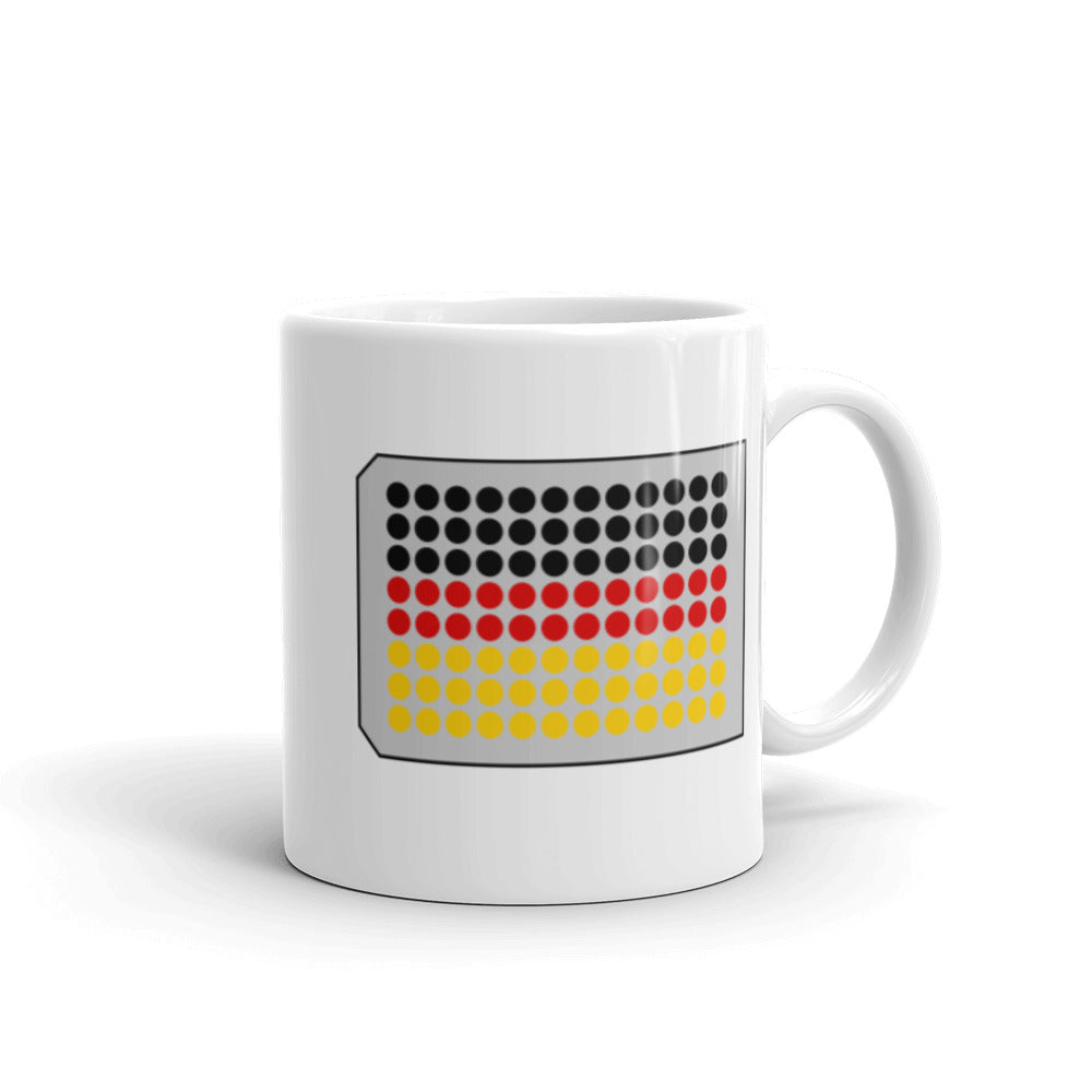 Germany Flag in a 96-Well Plate Mug