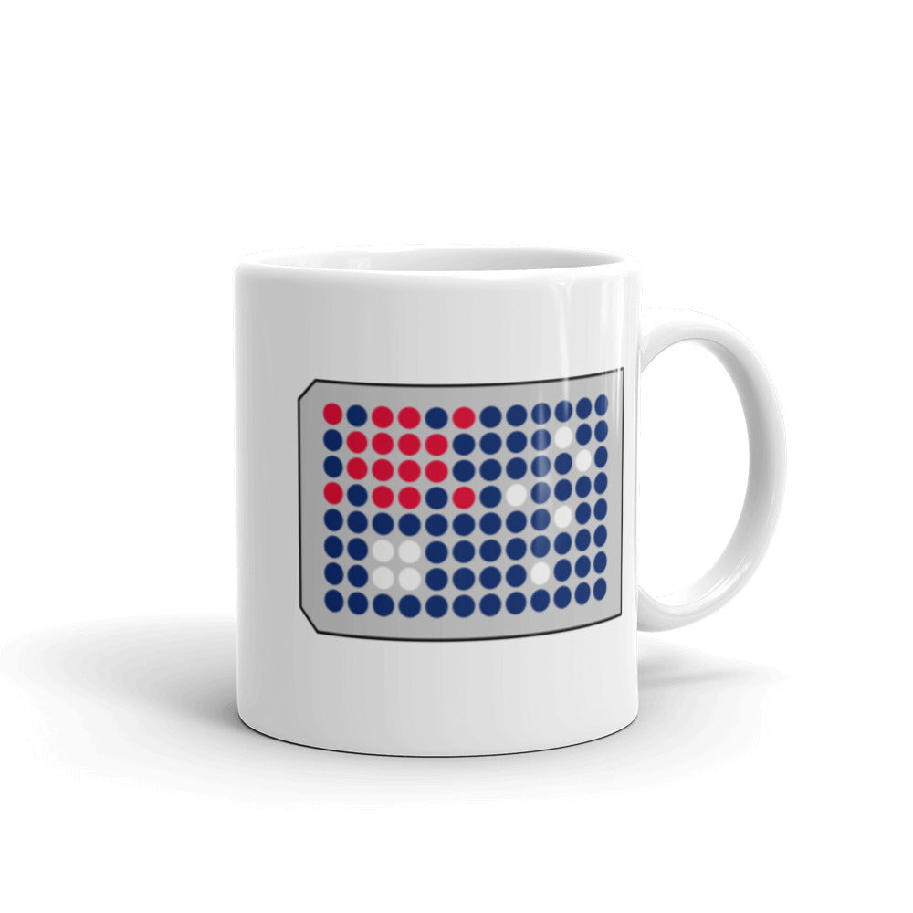 Australia Flag in a 96-Well Plate Mug