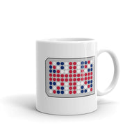 UK Flag in a 96-Well Plate Mug