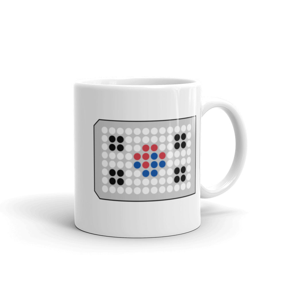 South Korea Flag in a 96-Well Plate Mug