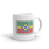 Ethiopia Flag in a 96-Well Plate Mug